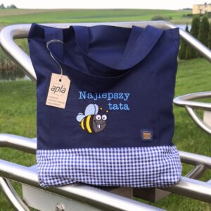 Anużka - torba na zakupy z pszczołą